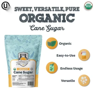 Organic Cane Sugar 1 lb