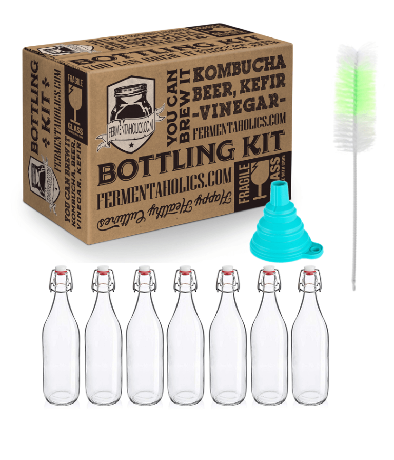 Kombucha Bottles - Swing Top Kombucha Bottling Kit | Second Fermentation