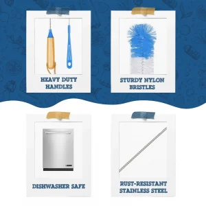 Bottle Brushes For Cleaning