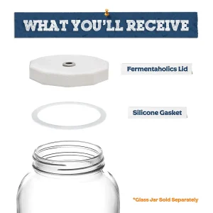 110 mm Gallon Jar Fermentation Lid