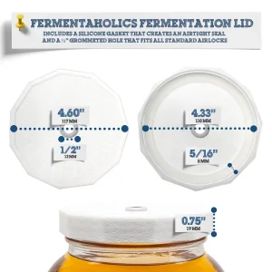 110 mm Gallon Jar Lids