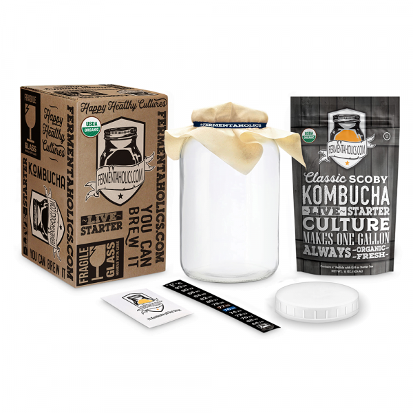 essentials kombucha brewing kit