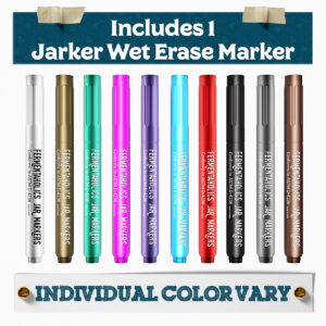 Jarkers Wet Erase Glass Jar Markers - Color Vary