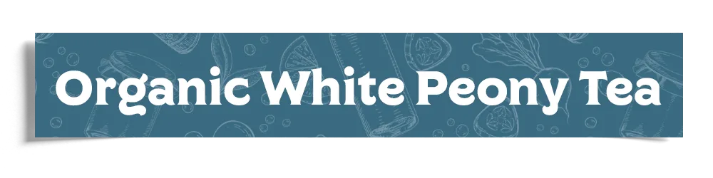 Organic White Peony Tea Header