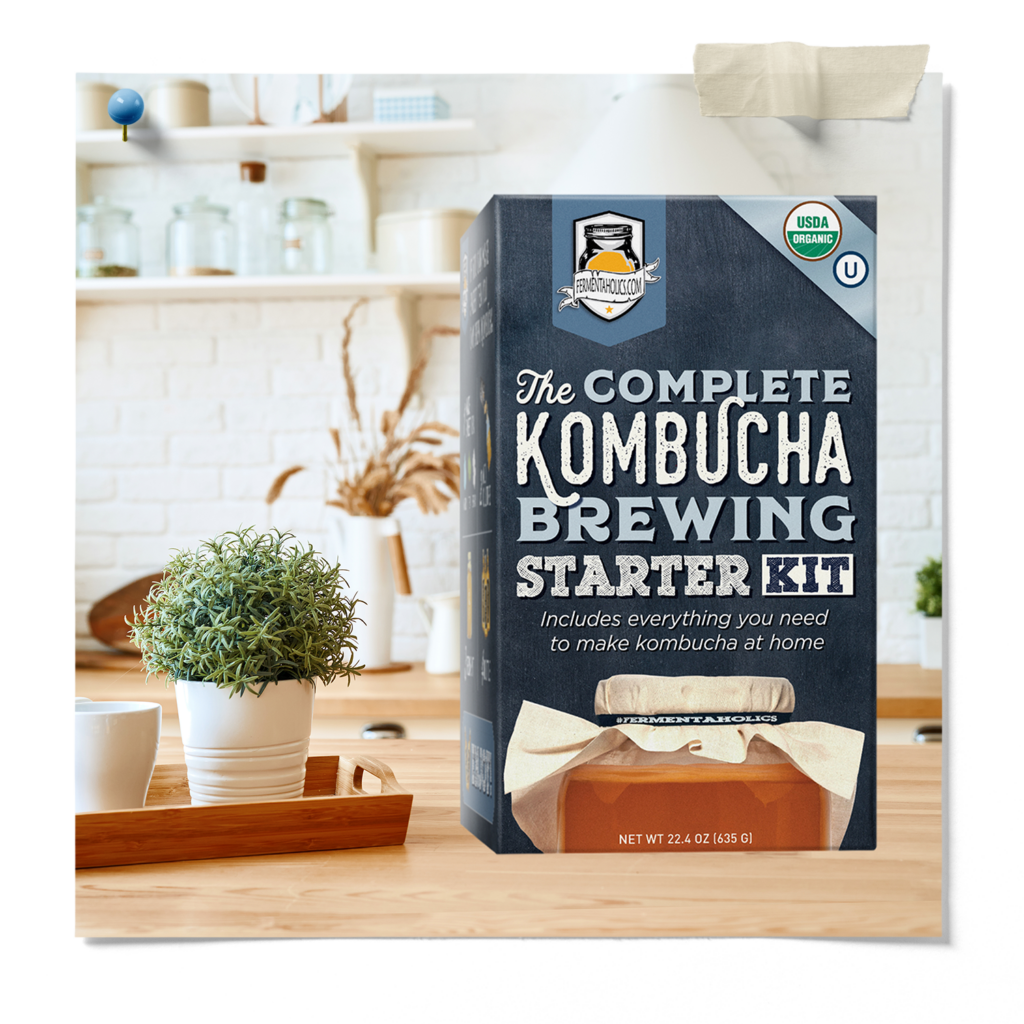 The Complete Kombucha Brewing Starter Kit