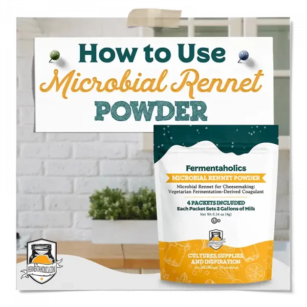 How To Use Microbial Rennet Powder