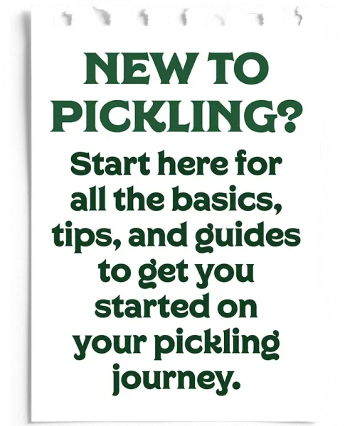 New To Pickling
