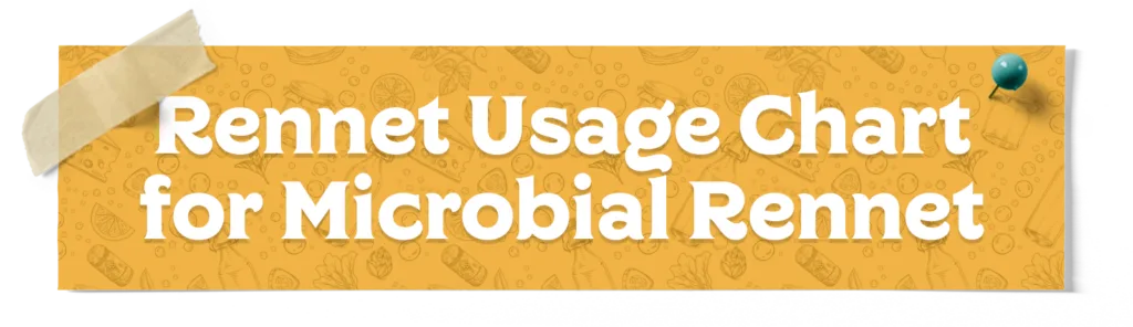 How To Use Microbial Rennet