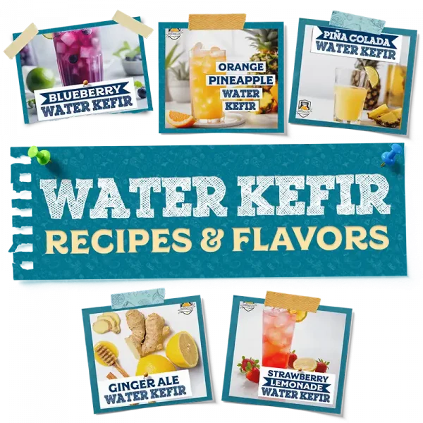 Water Kefir Recipes And Flavors