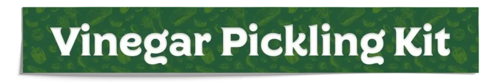 Vinegar Pickling Kit