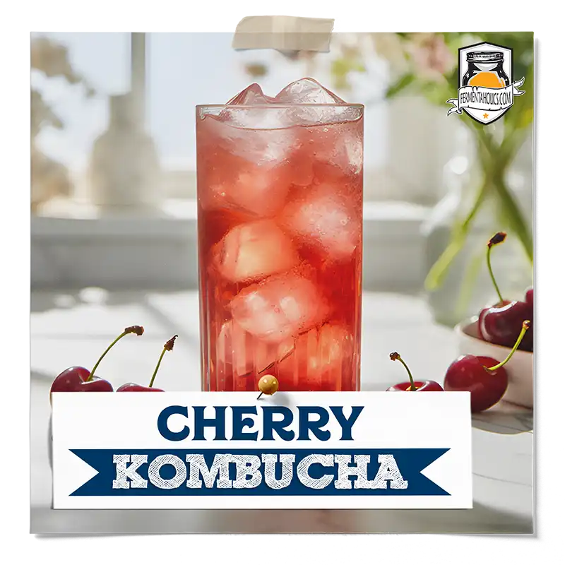 cherry kombucha