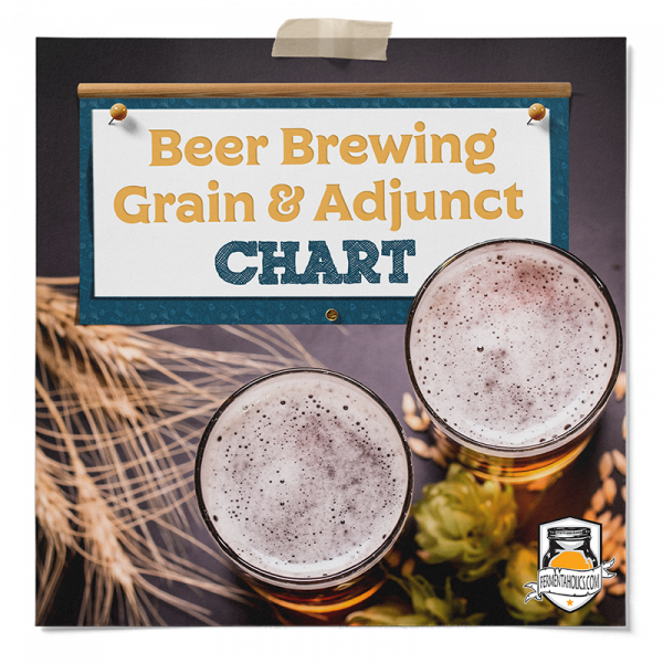 Beer Brewing Grain And Adjunct Chart