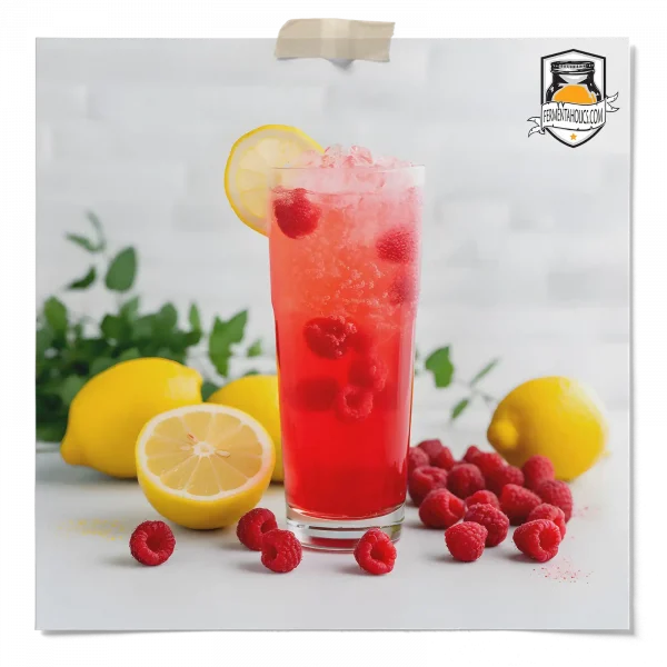 Raspberry Lemonade Kombucha