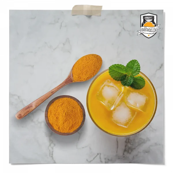 Mango Turmeric Kombucha