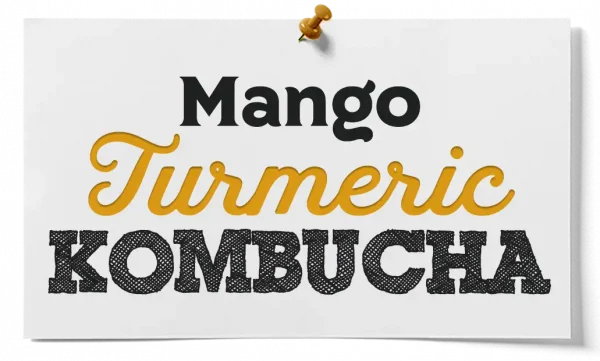 How To Make Mango Turmeric Kombucha