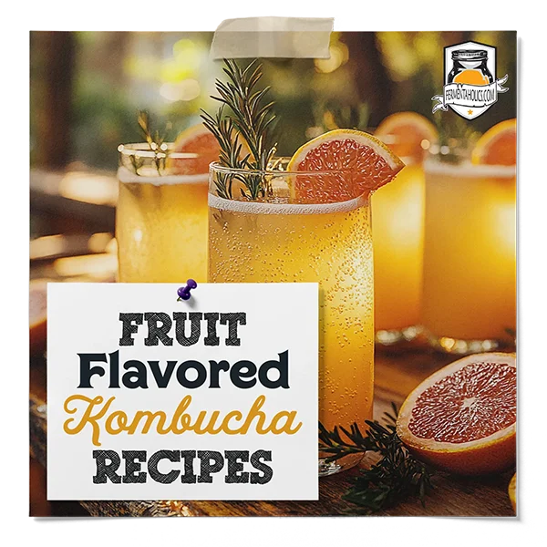 Fruit Flavored Kombucha Recipes