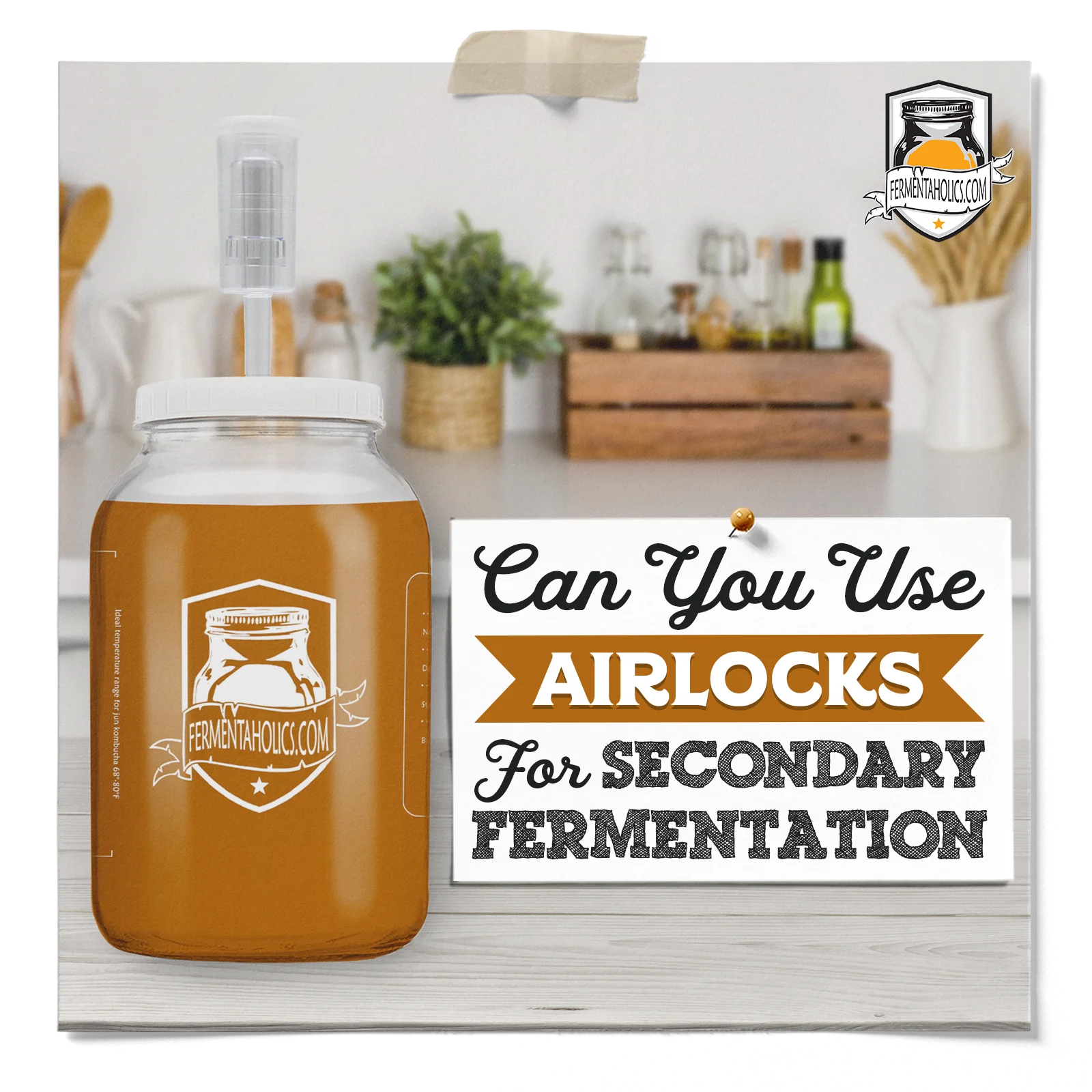 Can You Use An Airlock Or Airlock Lids For Secondary Fermentation