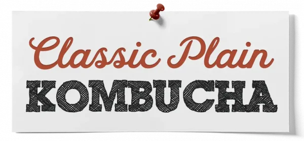 Classic Plain Kombucha