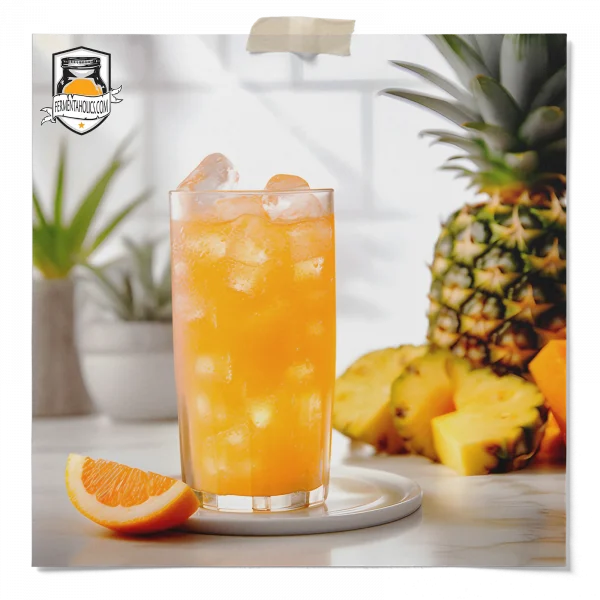 Orange Pineapple Water Kefir