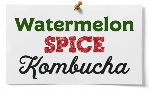 Watermelon Spice Kombucha Text