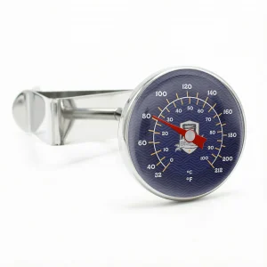 Stainless Steel Dial Thermometer With Adjustable Clip