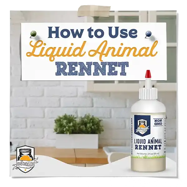 How To Use Liquid Animal Rennet