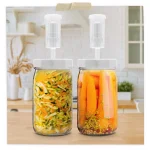 Mason Jar Lids With 3 Piece Airlocks