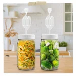 Mason Jar Lids With S-Airlocks