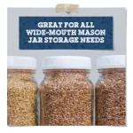 Wide Mouth Jar Lids