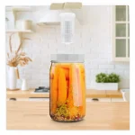 Mason Jar Lids With 3 Piece Airlocks