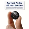 Black Bottle Caps