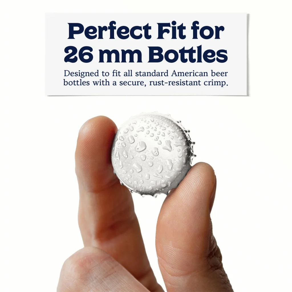 White Bottle Caps
