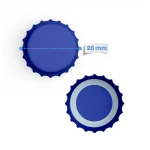 Bottle Cap Blue