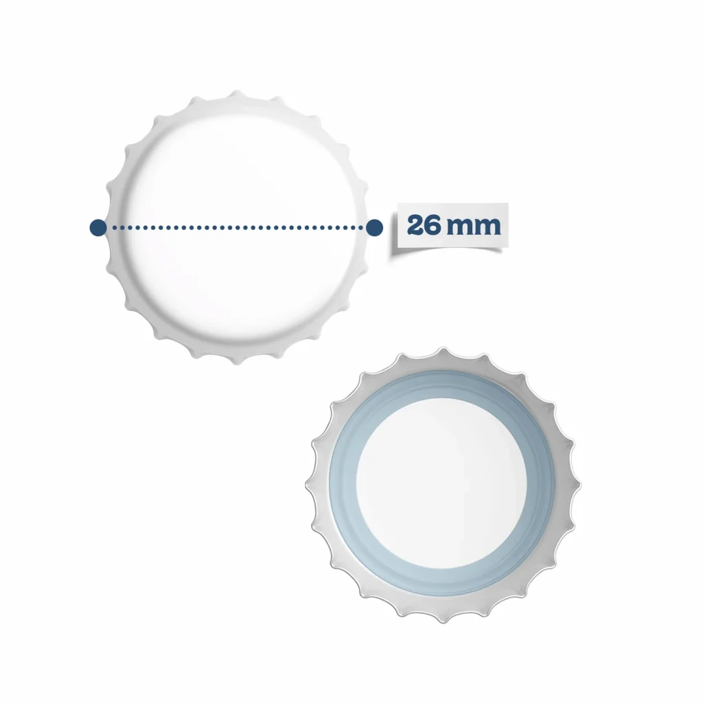 Bottle Cap White