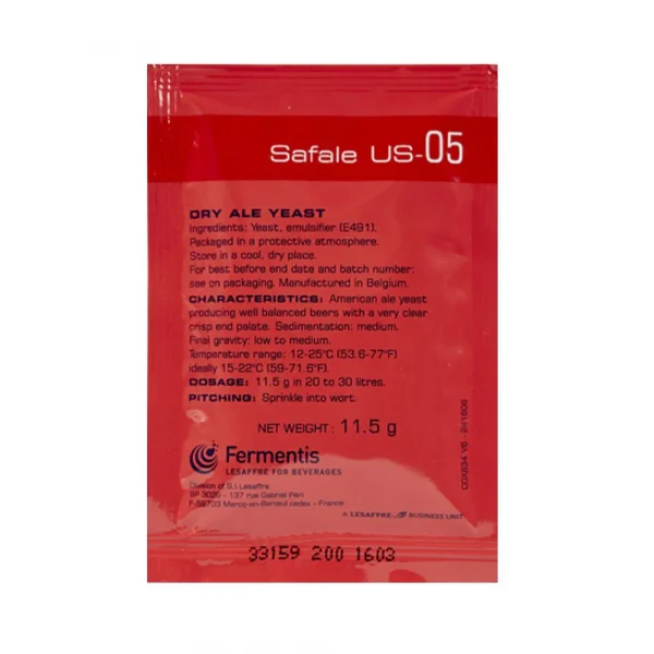 Us-05 Dry Ale Yeast