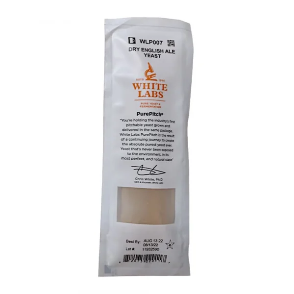 Wlp007 Dry English Ale Yeast