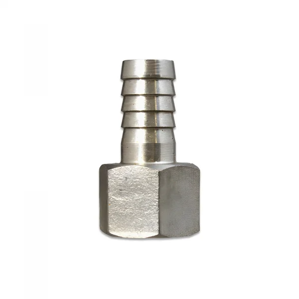 Stainless Steel Hose Barbed Fitting ½ Female NPT to ½ Barb