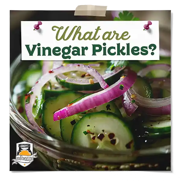 What Are Vinegar Pickles