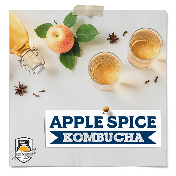 Apple Spice Kombucha