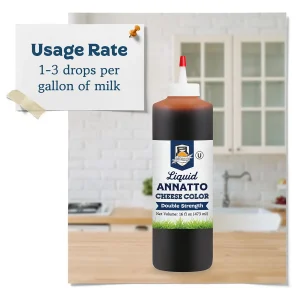 Liquid Annatto Natural Food Coloring 16 Fl oz