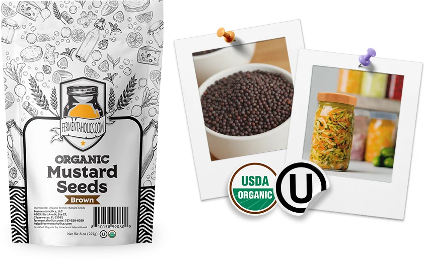 Organic Brown Mustard Seeds