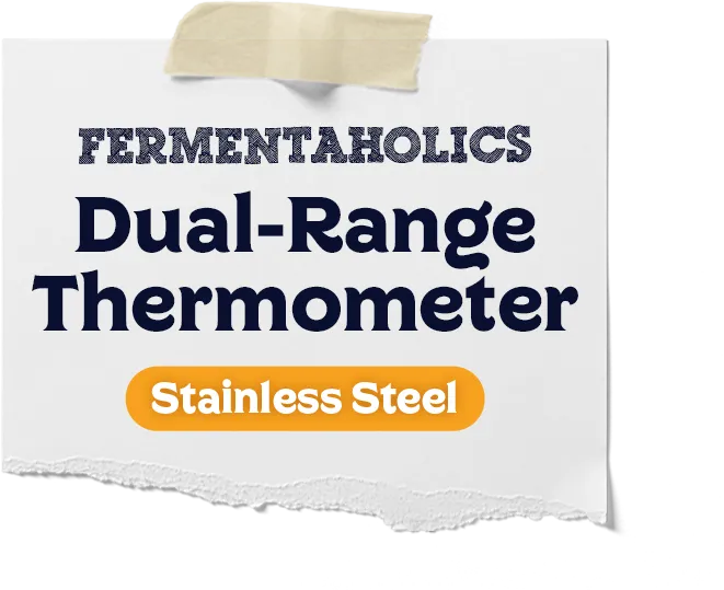 Stainless Steel Dial Thermometer With Adjustable Clip
