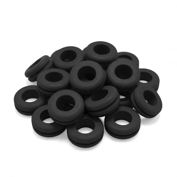 Black Rubber Fermentation Airlock Grommet