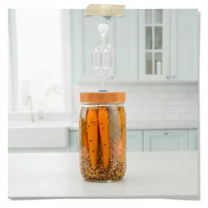 Orange Airlock Rubber Grommet