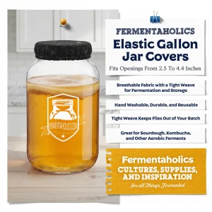 Reusable Gallon Jar Fermentation Breathable Cover