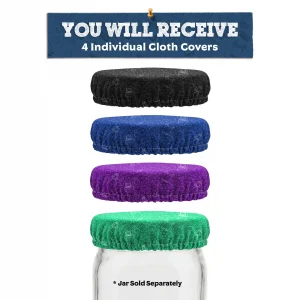 Assorted Breathable Mason Jar Cover