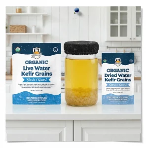 Black Water Kefir Fermentation Cloth Cover