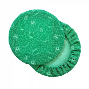 Green Cloth Mason Jar Fermentation Cover