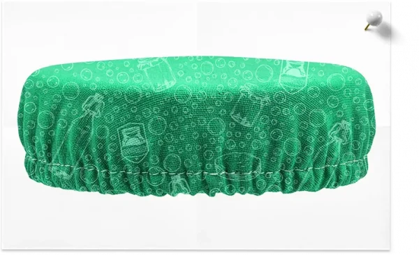 Green Mason Jar Cloth Cover