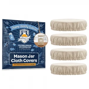 Elastic Muslin Cloth Cover 4-Pack